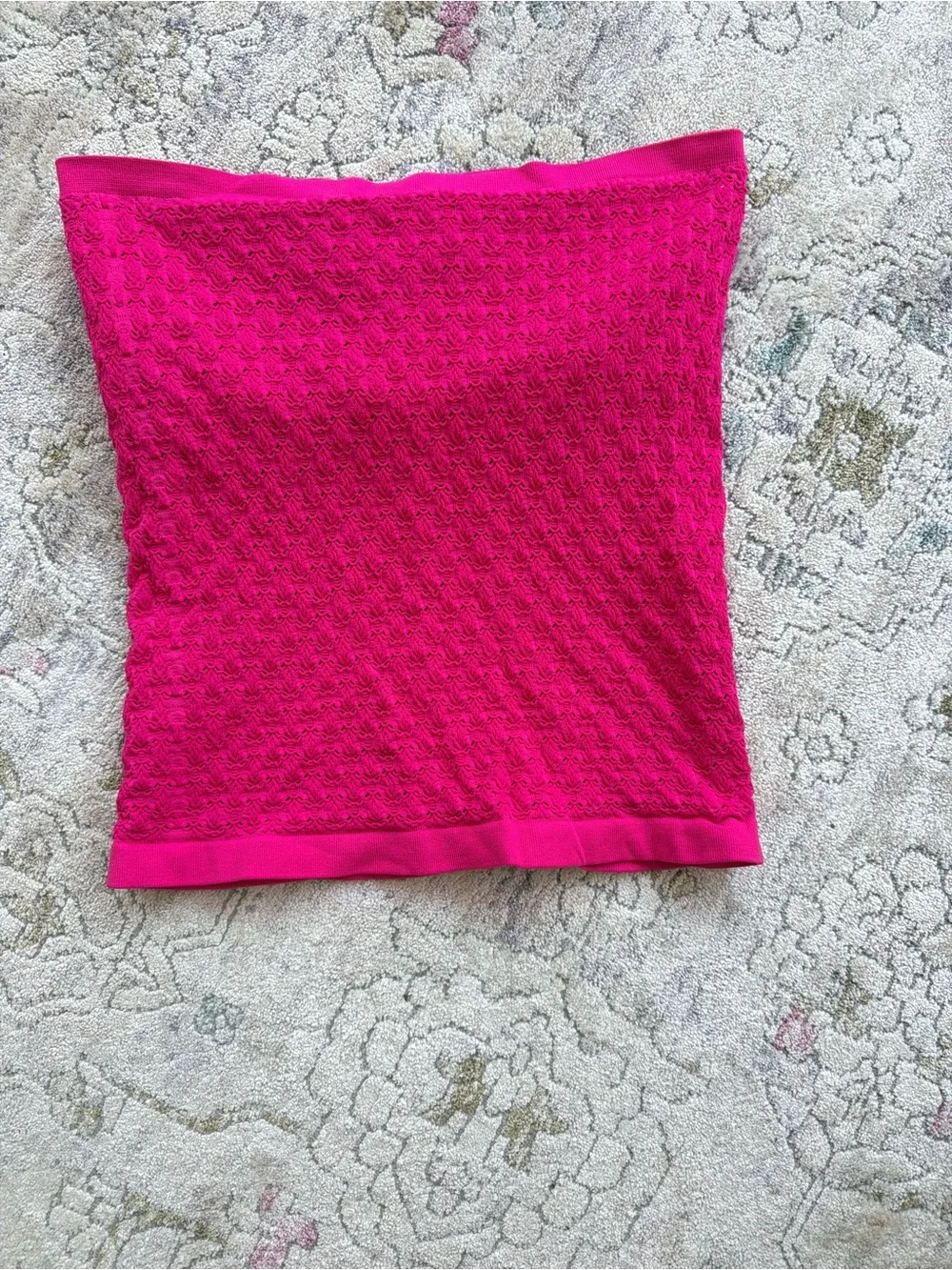 Intimately FP Crochet Knit Tube Top